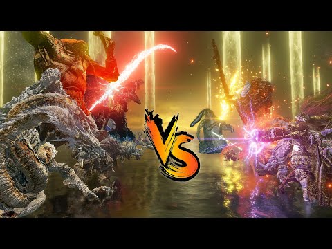 ALL Legend Bosses VS ALL Demigods Team Battle - Elden Ring