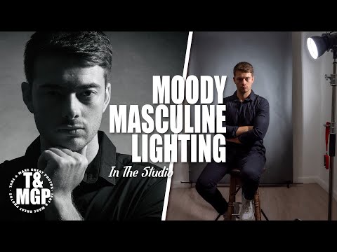 Moody Studio Lighting Tips for Masculine Models | Take & Make Great Photography with Gavin Hoey