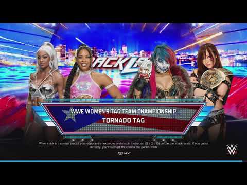 WWE Backlash '24: Cargill & Belair vs The Kabuki Warriors Women's Tag Team Championship