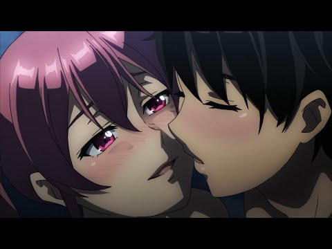 Shot on iphone meme but it's anime Lesbian kiss