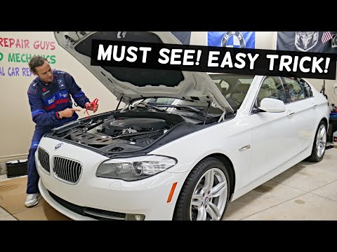 How To Jump Start BMW F10 F11 G30 G31 520i 528i 530i 535i 540i 550i 518d 520d 525d 530d 535d 540d