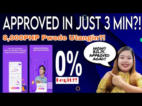 WOW!!! 0% INTEREST..APPROVED PARIN AKO DITO!! LEGIT LOAN APP REVIEW