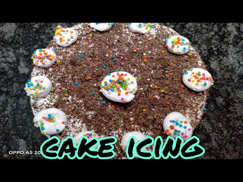 How to make cake 🎂 in easy way part - 2 😁 || cake 🎂 icing || INDIAN FOOD HERITAGE