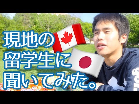 カナダに来た理由は？実際にカナダでワーホリ・留学をしている方々に聞いてみた【short ver. 1】