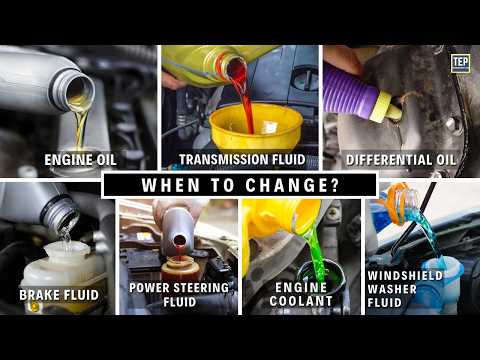 When & How to Change Every Fluid in your Car | Explained