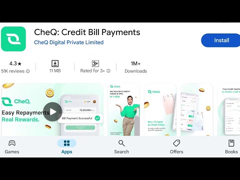 How To Install CheQ Credit Bill Payments App's | How To Download CheQ Credit Bill Payments App's