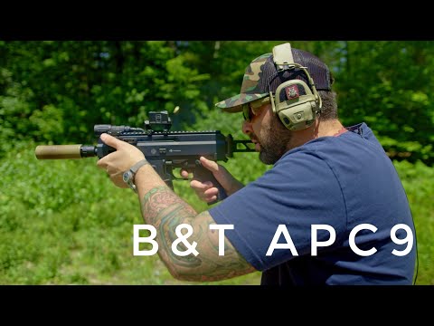 B&T APC9 - Yes, it takes Glock mags