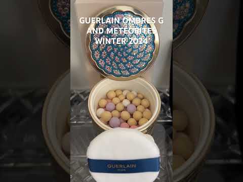 Guerlain Ombres G 888 Regarde Moi & X Pucci eyeshadows! Meteorites Winter’24  #promua #guerlain