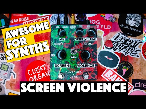 My new favourite effects pedal for synths - Old Blood Noise Endeavors x Chvrches - Screen Violence