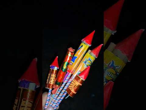 दिवाली के Rockets 🚀 || Different Types Of Diwali Rocket 💥 #shorts