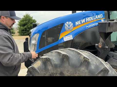 How To Remove Front End Loader & Service NewHolland PowerStar 100 Tractor