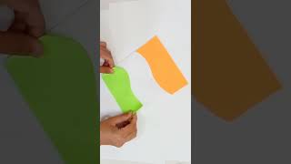 Republic day card making easy | Republic day greeting card | #shorts #ytshorts #youtubeshorts