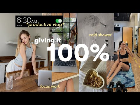 11 STEPS for the MOST PRODUCTIVE day (realistic +  productive vlog)