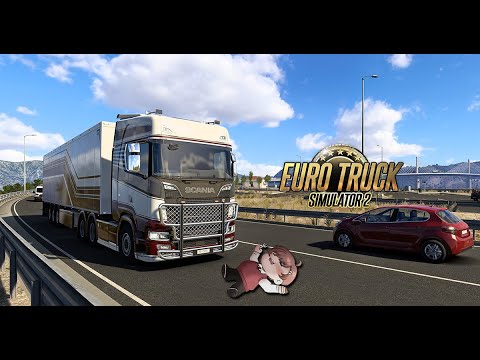 jalan jalan jadi kurir | EuroTruck Simulator[VTuber Indonesia]