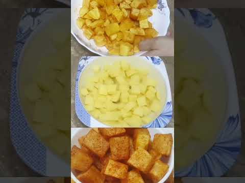 Potato Crunchy Recipe 🙏 Potato masala 😋 #viral #shorts #video