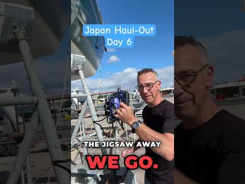 Japan Haul-Out Day 6 #sailing #japan #japanadventures #offthebeatenpath