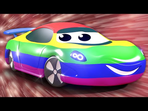 🏎️💨 Learn Colors with the Racing Adventure - Panda Bo Finger Family & Nursery Rhymes for Kids