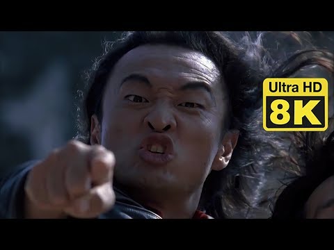 Mortal Kombat Movie Shang Tsung kill Liu Kang brother 8k Remastered with Machine Learning AI