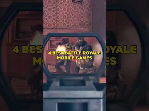 4 Best Battle Royale Mobile Games #shorts #androidgame #battleroyale #fornite #bestandroidgames