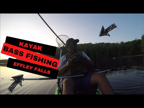 Smallmouth Bass Fishing at Effley Falls: Kayak Edition