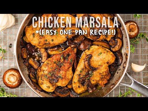 CHICKEN MARSALA | EASY DINNER RECIPE