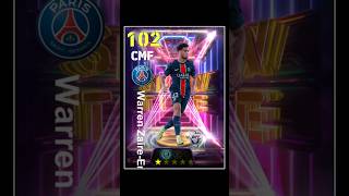 HOW TO TRAIN 102 RATED WARREN ZARIR _EMERY IN EFOOTBALL #warrenzariremmery#efootball #short #pes