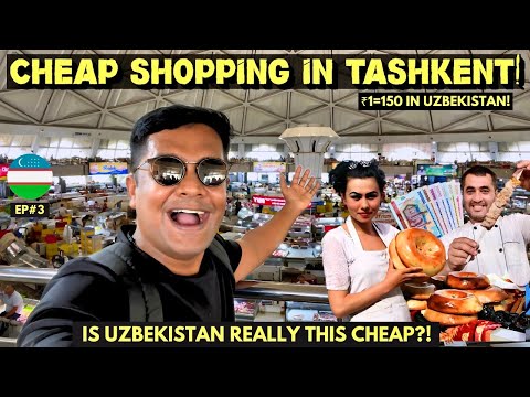 Local Market (Haat) Chorsu Bazaar of Tashkent | How To Book Local Train Tickets in Uzbekistan?