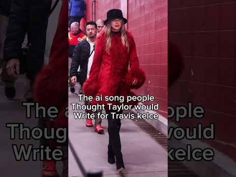 ai vs actual song❤️🎤 #taylorswift #fyp #shorts #swifties #traviskelce #music