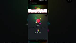 4 October Blove Dapp Today Word Guess & Trivia challenge| Blove Dapp daily activity #blovedapp