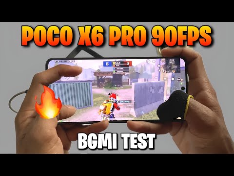 Poco X6 Pro 90FPS BGMI Test in TDM mode 🔥 #shorts