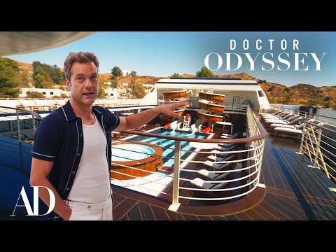 Touring the ‘Doctor Odyssey’ Set With Joshua Jackson | Set Tour | Architectural Digest