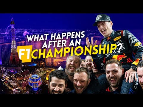 What happens after an F1 CHAMPIONSHIP is decided?