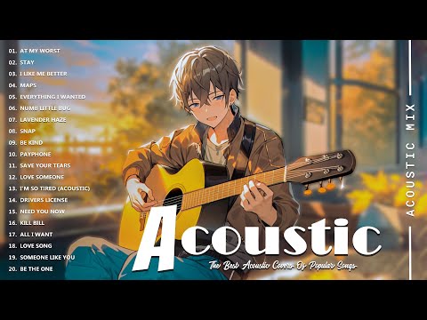 Best Acoustic Cover - Chill Acoustic Love Songs Playlist 2024 - Acoustic Guitar Songs Of All Time