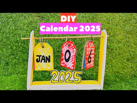 Create Your Own Custom Calendar 🗓️ for 2025 Now | DIY New Year Calender  📅