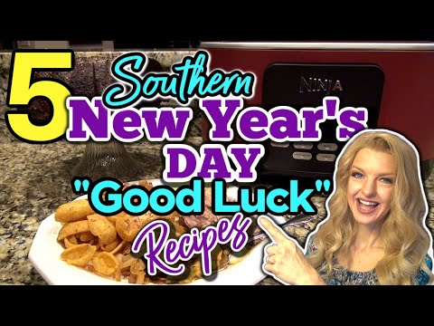 5 Amazing NEW YEAR'S DAY Dinner RECIPES You DON'T Want To MISS! | NEW YEAR'S DAY GOOD LUCK Recipes