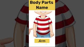 Body Parts Name For Kids #bodyparts #bodypartsnameforkids