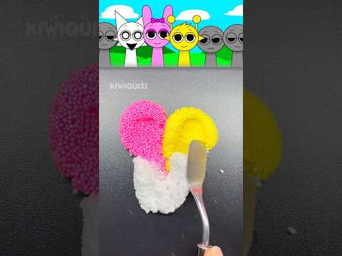 🤍💗💛 Mixing colors | Sprunki #shorts #sprunki #colors #funny #games #dance