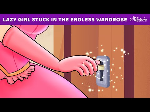 Lazy Girl Stuck in the Endless Wardrobe 👗✨ | Bedtime Stories for Kids in English | Fairy Tales