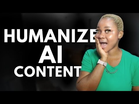 Humanize AI Content in Seconds with this tool🔥