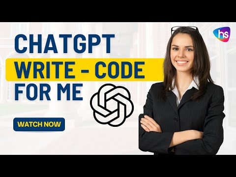 ChatGPT will write a Code for me Really!!! - ChatGPT Written