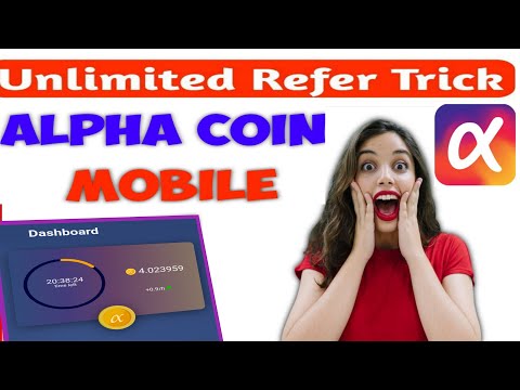 Alpha Network -how to make money with cryptocurrency - Unlimited Refer Trick |Make Money Online free