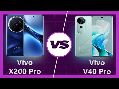 Vivo X200 Pro vs Vivo V40 Pro Detailed Comparison