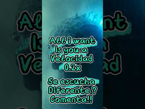 All i want is you a velocidad 0.2x #alliwantisyou #slowed #musica  xdddddd