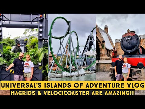 Universal's Islands Of Adventure - Hagrids & Velocicoaster ARE THE BEST Coasters In Orlando