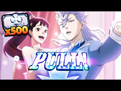 MY BEST SUMMONS EVER?? 500+ PULLS FOR S9 PARTY NOZEL & KAHONO! | Black Clover Mobile