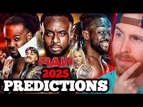 PREDICTING 2025 FOR EVERY WWE RAW SUPERSTAR