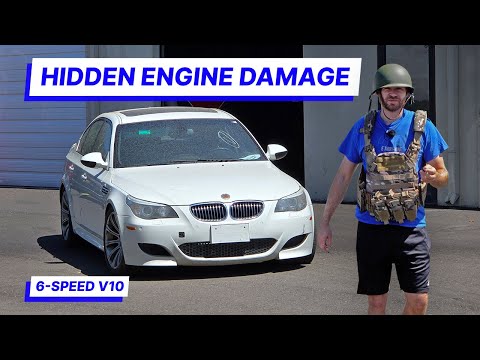 I Gambled on This Crash Damaged V10 6-Speed BMW E60 M5 - Project Fresno: PT1