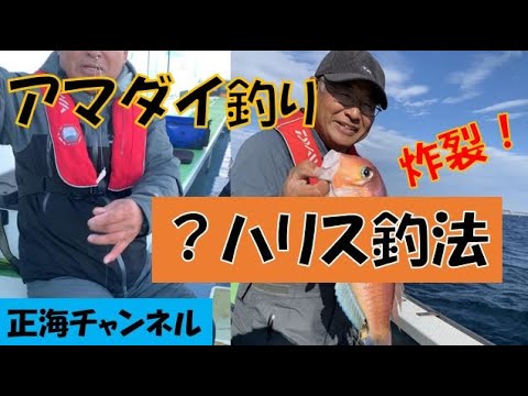 常識を打ち破る　驚きの（よく釣れる）アマダイ釣り