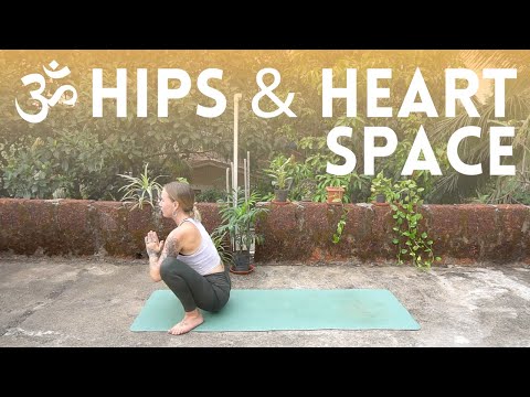 25 Minute Low Yoga Flow to Find Space in the Hips & Heart Space