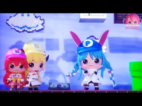 HoloLive Super Mario Brothers! The beginning of Super Chaos! 【Hololive】